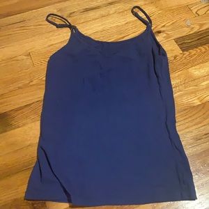 navy blue tank top